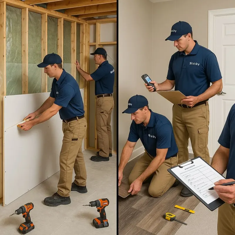 Repairs and Reconstruction process in Okolona, KY